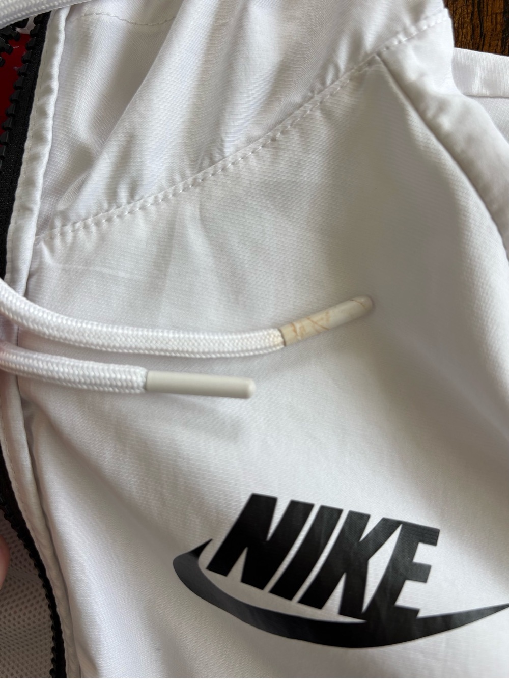 Nike Sportswear Windrunner Jacket Women’s Medium Windbreaker BlackWhite Full Zip - Picture 4 of 13